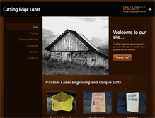 Tablet Screenshot of cuttingedgelazer.com